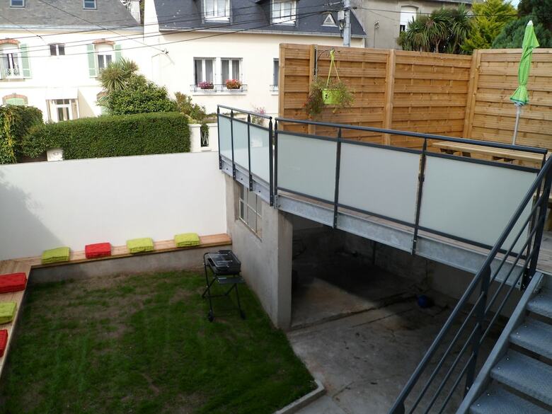G�te "au Bout Du Ponton" Brest Grande Maison de Location