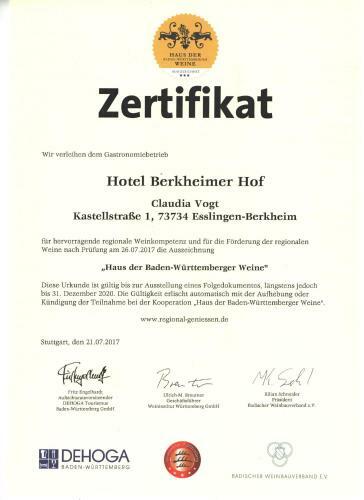 Hotel Berkheimer Hof