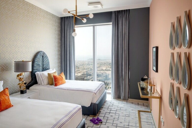 Apartamento Dream Inn 48 Burj Gate Gulf View
