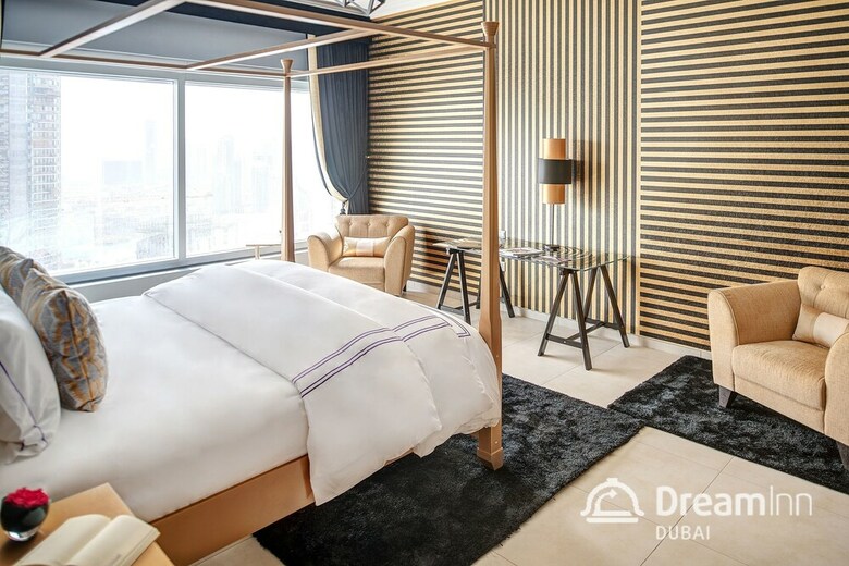 Apartamento Dream Inn 48 Burj Gate Gulf View