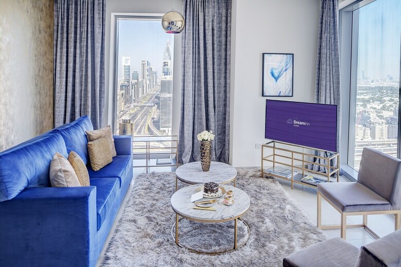 Apartamento Dream Inn 48 Burj Gate Gulf View