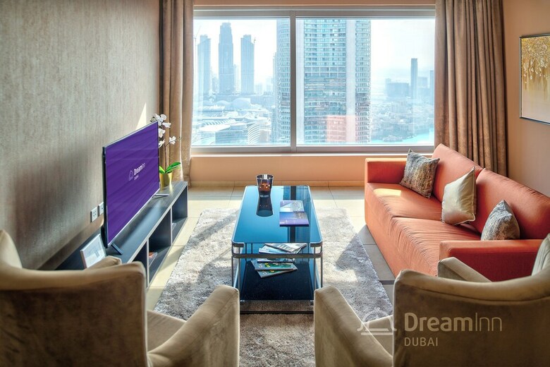Apartamento Dream Inn 48 Burj Gate Gulf View