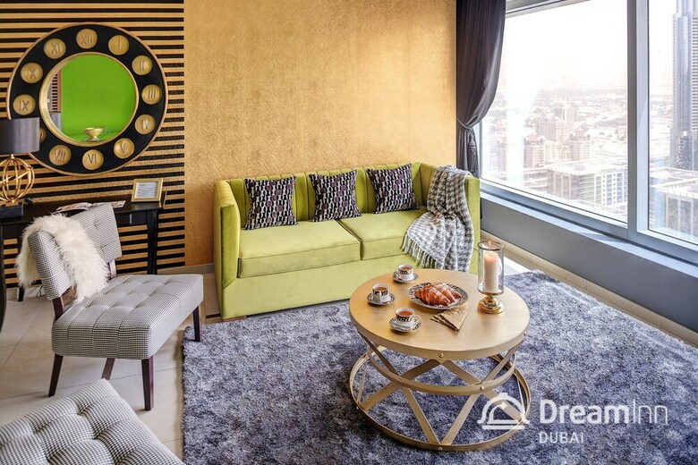 Apartamento Dream Inn 48 Burj Gate Gulf View