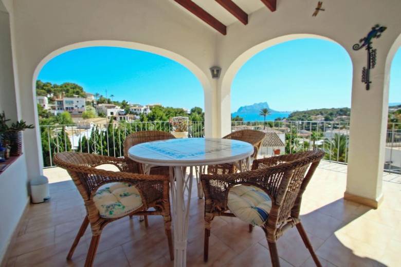 Anna-2 - Sea View Villa With Private Pool In Benissa