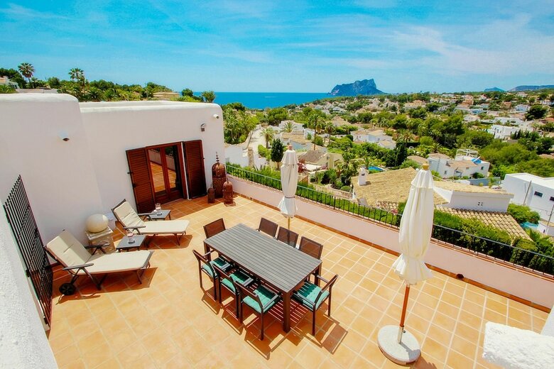 Argentario - Sea View Villa With Private Pool In Benissa