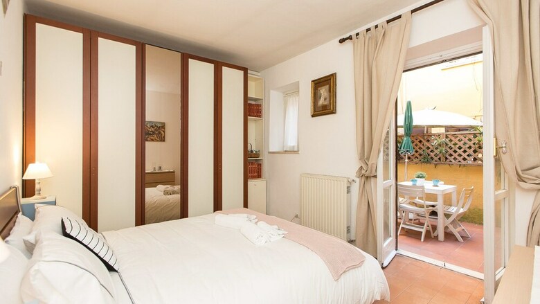Rental In Rome Panieri Terrace Apartment