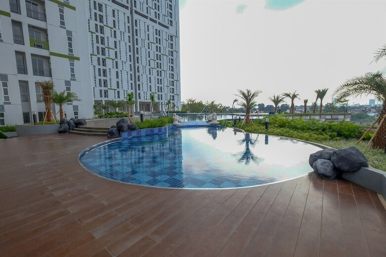 Minimalist Studio Akasa Pure Living Apartement