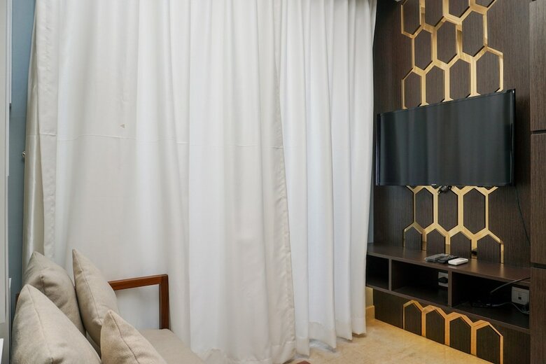 Tranquil 2br At Menteng Park Apartment