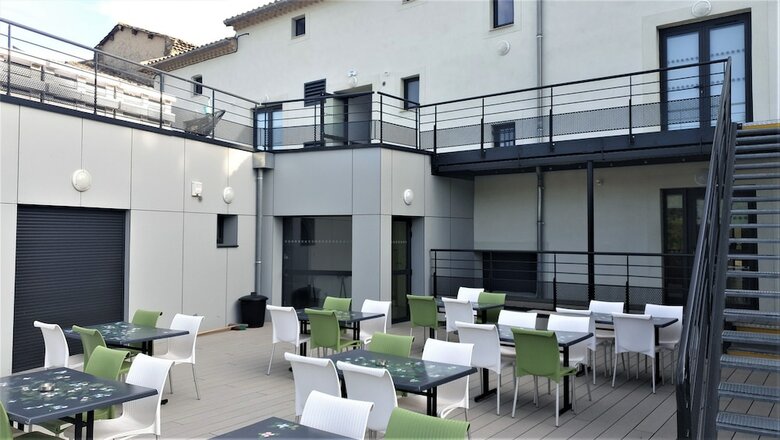 Hostal Hostel Les Terrasses Du Roc