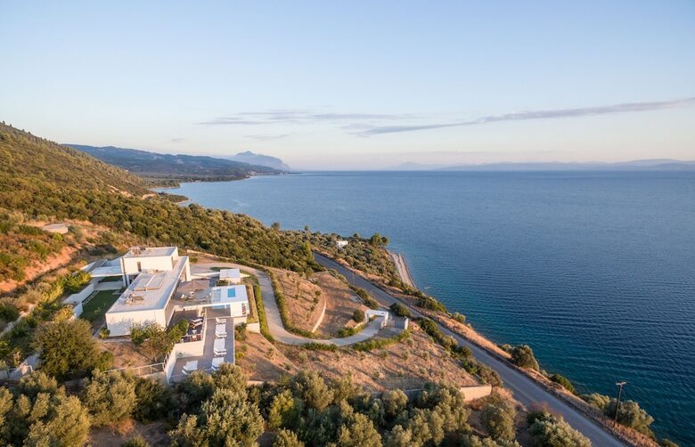 600m� Homm Luxury Villa Sea Side Evia 16ppl