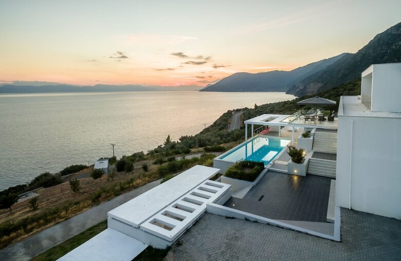 600m� Homm Luxury Villa Sea Side Evia 16ppl