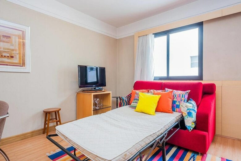Apartamentos Ad1006 Compacto E Confort�vel A 100m Da Avpaulista