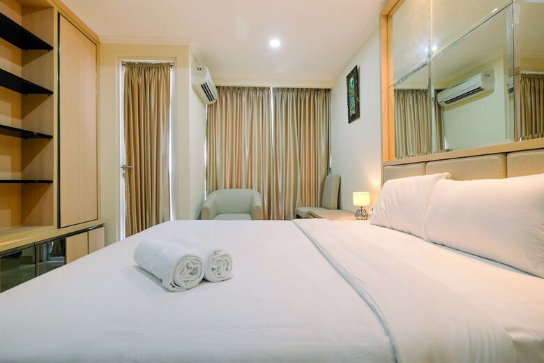 Minimalist With City View Studio @ Menteng Park Apartment