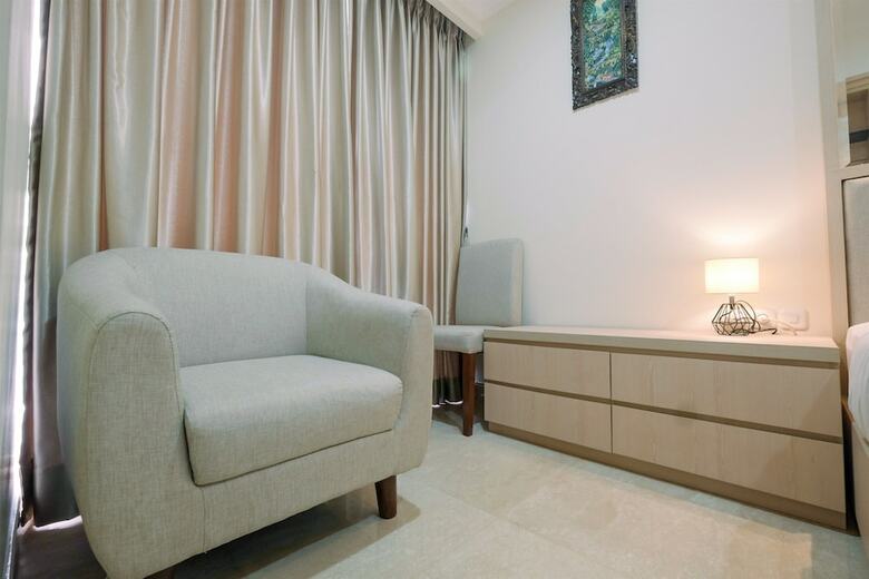 Minimalist With City View Studio @ Menteng Park Apartment