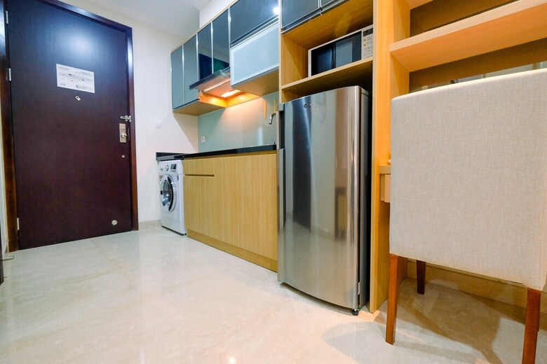 Minimalist With City View Studio @ Menteng Park Apartment