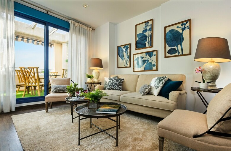 Modern 2 Bd Apartment With Private Terrace. Eslava Terrace