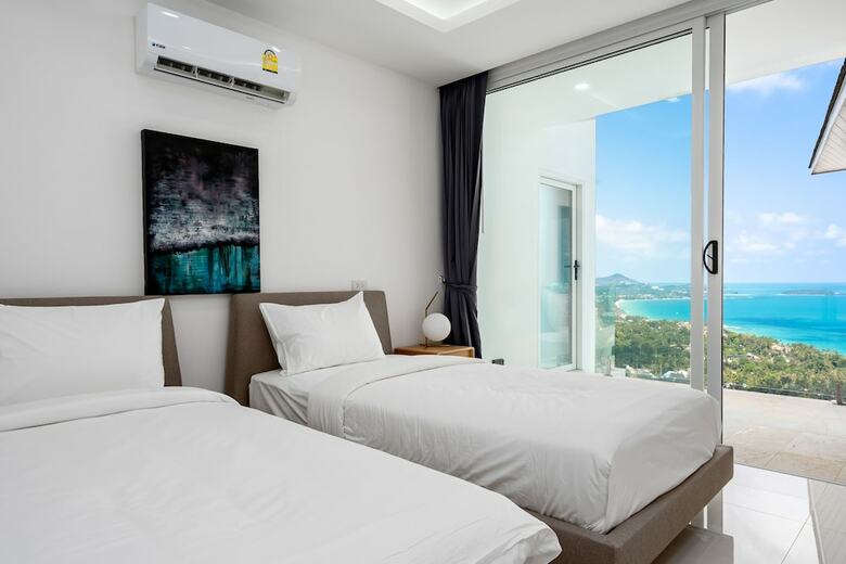 Villa Chaweng Noi Beach  Full Moon 4br Seaview