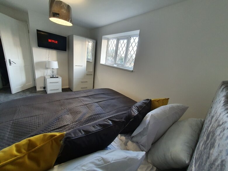 Hotel Stylish Modern House In Leamington Spa