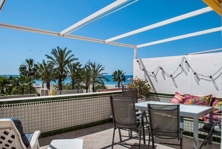 Benalmadena Apartment Beachfront Location Terrace Wifi Ref 70