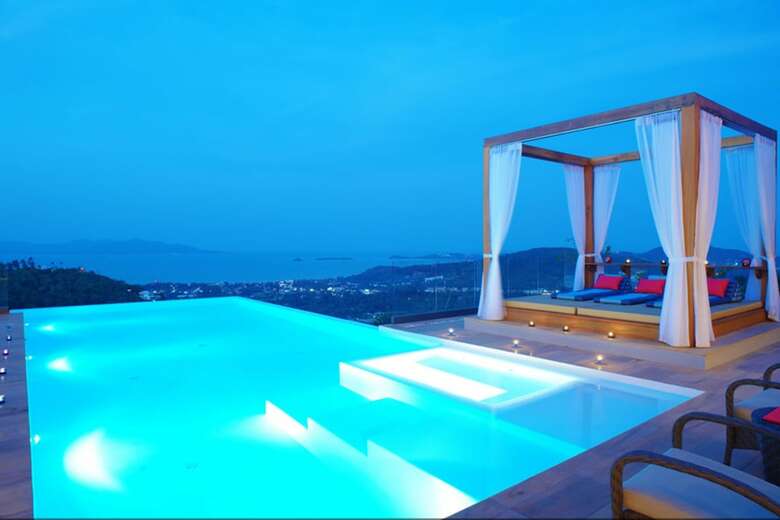 8 Bedroom Sea View Villa Blue Overlooking Chaweng