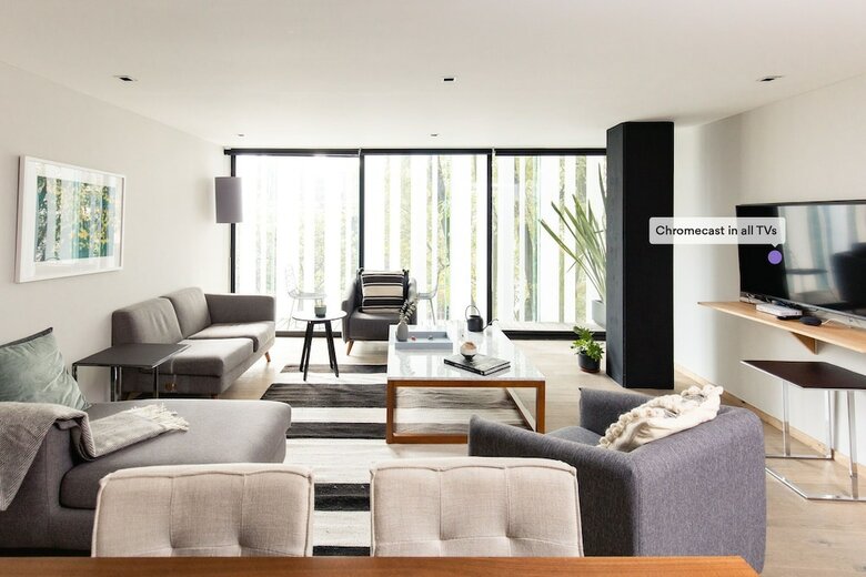 Apartamento Executive 1br Oasis With Kitchen & Private Balcony