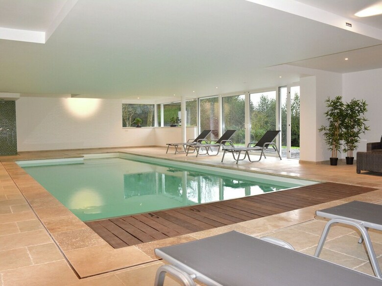 Stately Chalet In Stoumont With Pool & Sauna