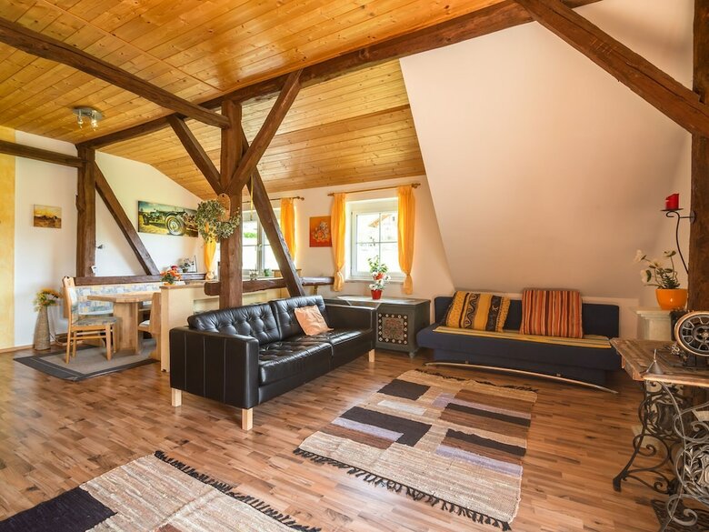 Spacious Apartment In Lukowitz With Sauna