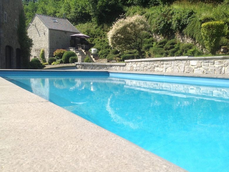 Modern Cottage In Marchin With Swimming Pool