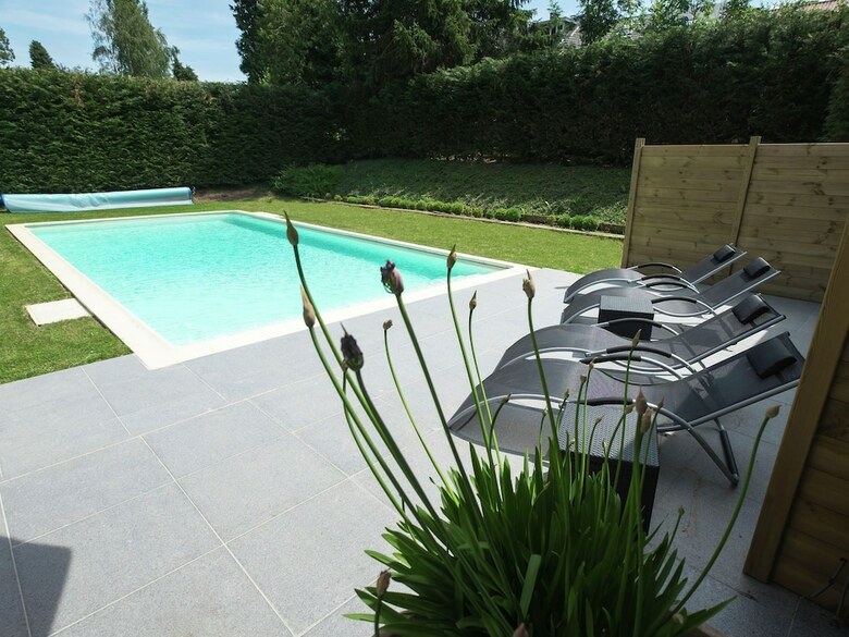 Modern Mansion In Hasti�re-par-del� With Private Pool