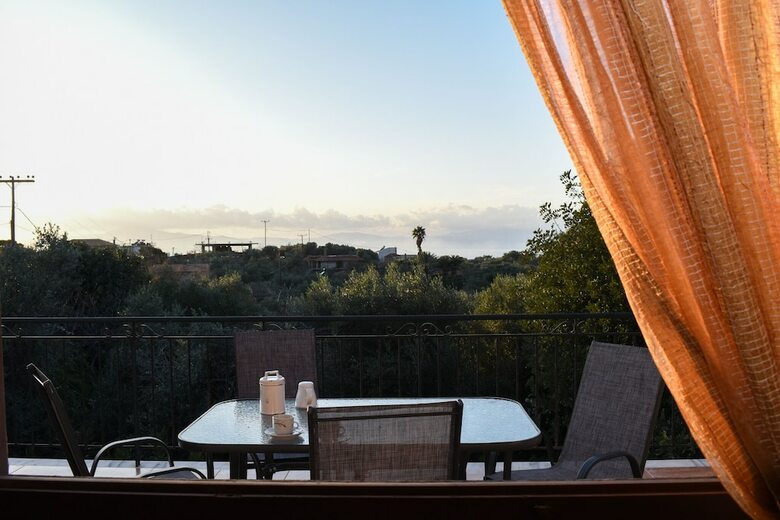 �charming Seaview Villa Amid The Olive Groves