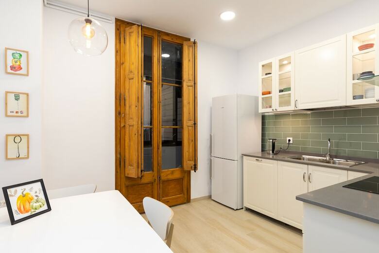 Modernist Family Barcelona Apartment