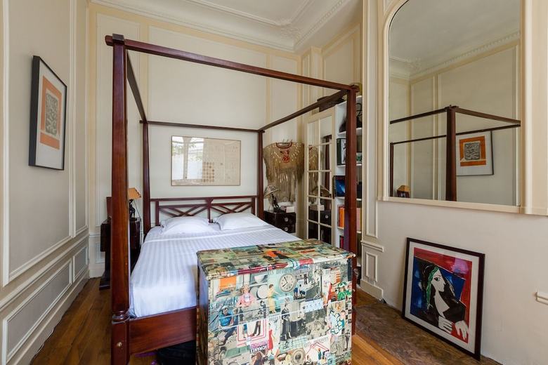 Apartamento Vintage & Eclectic In The 17th