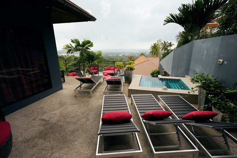 7 Bedroom Twin Sea View Villas Chaweng