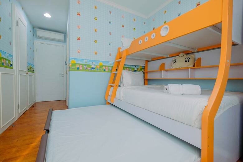 Relaxing 2br With Ocean View At Ancol Mansion Apartment