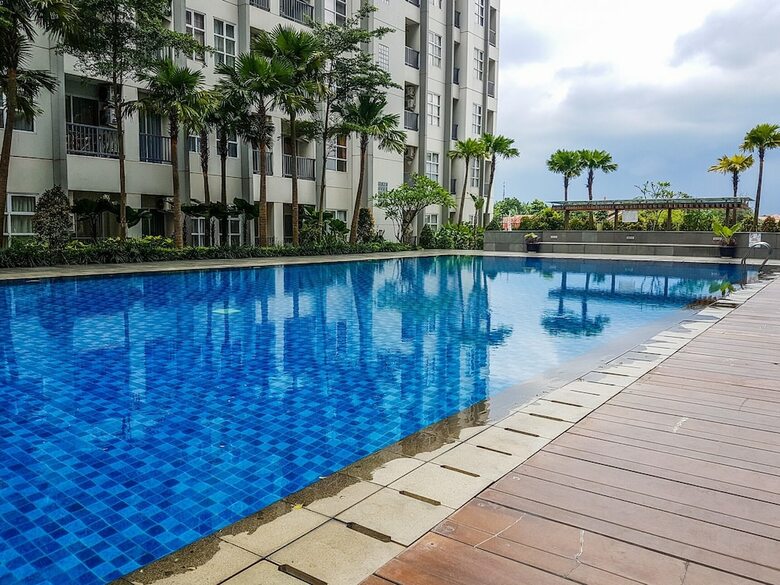 Minimalist And Simple 1br At Saveria Apartment