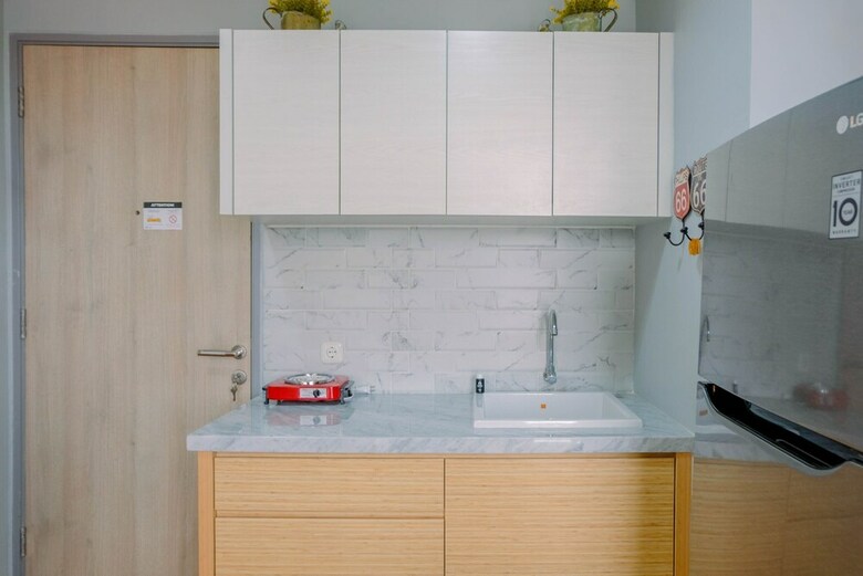 Minimalist And Comfortable Studio Akasa Pure Living Apartment