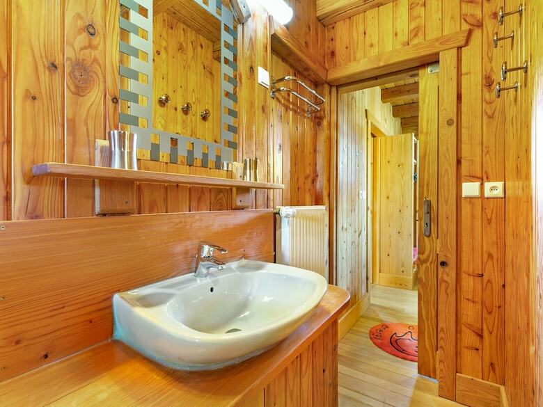 Quaint Chalet In Harreberg With Garden