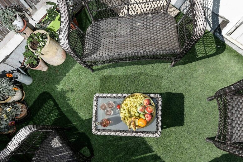 Apartamento Captivating Apt Wt Balcony And Roof Top