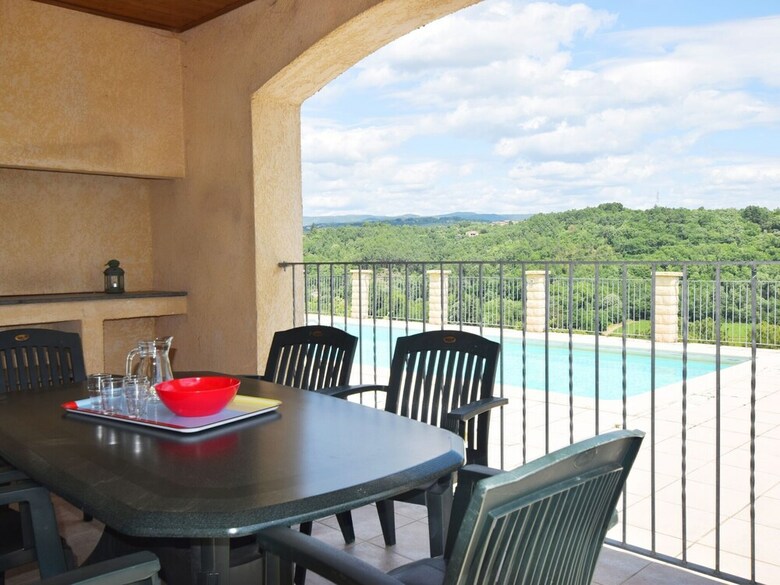 Peaceful Holiday Home In Les Vans, Ardeche With Pool