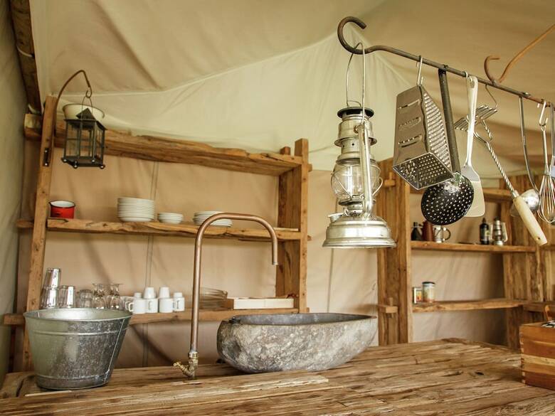 Comfortable Tent Lodge In Callantsoog With Garden