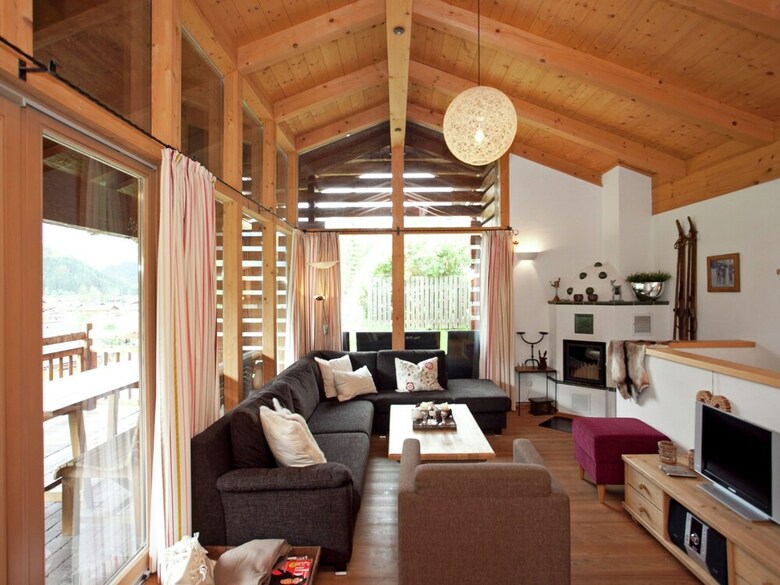 Plush Chalet With Sauna, Pool & Valley-views In Wald
