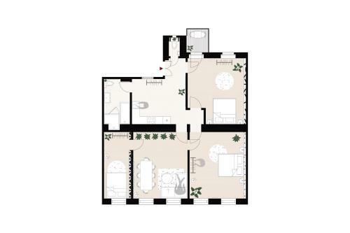 Apartamento Polka-dot 3-bedroom-suite With Balcony