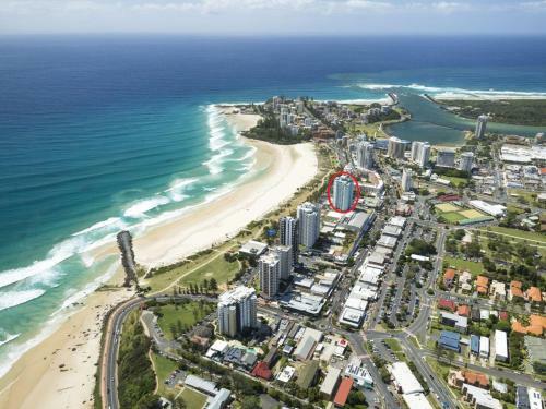 Ocean Plaza Unit 1469 - Right On Coolangatta Beachfront