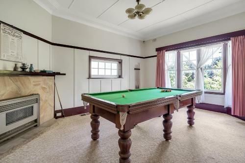 Traditional Mountain Home // Pool Table