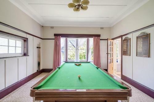 Traditional Mountain Home // Pool Table