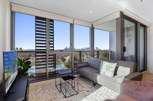 Apartamento Breathtaking Unit With City And Racecourse Views
