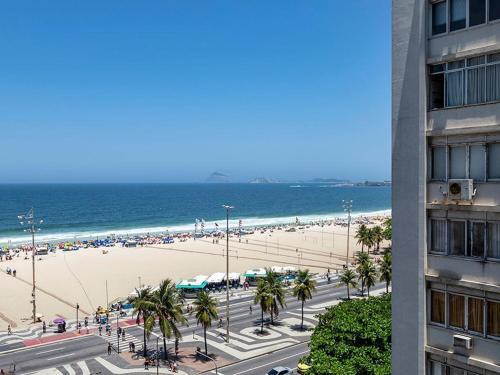 Apartamento Enorme 3 Quartos Com Jacuzzi E Vista Mar Para 8 Pessoas Em Copacabana!