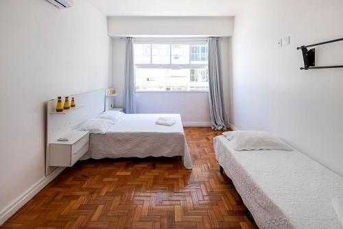 Apartamento Enorme 3 Quartos Com Jacuzzi E Vista Mar Para 8 Pessoas Em Copacabana!