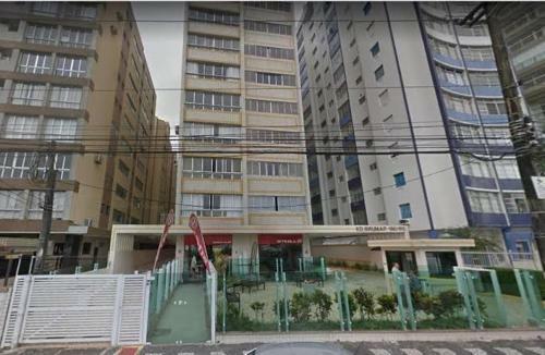 Apartamento Santos Na Avenida Praia