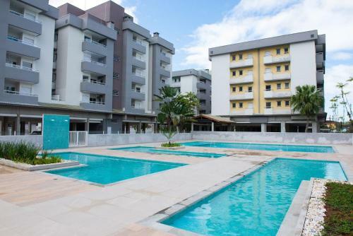 Apartamento Varanda Gourmet, Wifi E Piscinas Em Ubatuba